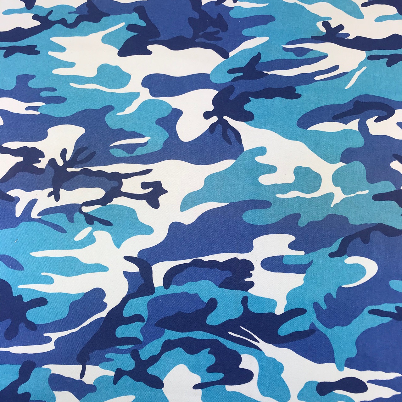 蓝色迷彩 弹力迷彩印花布 牛仔迷彩印花面料-阿里巴巴