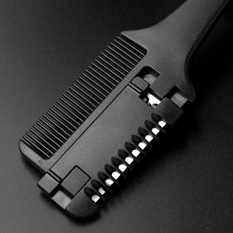 削发器加厚家用削发老式理发碎发刘海去薄削发梳子带片梳子削发器