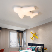 新款简约现代飞机灯儿童灯led铁艺吸顶灯卧室灯创意个性房间灯具