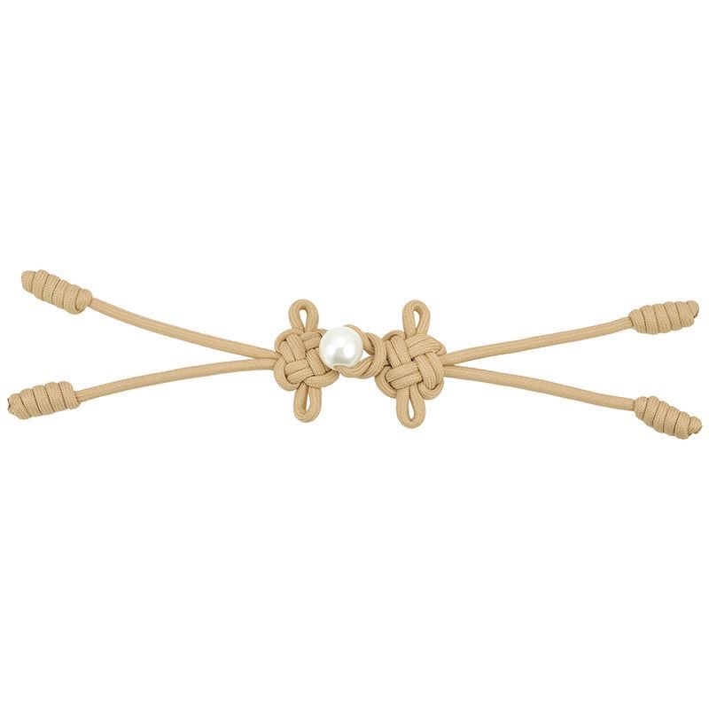 手工中式大盘扣国风纽扣大衣中国结辅料旗袍珍珠搭扣对扣毛呢扣