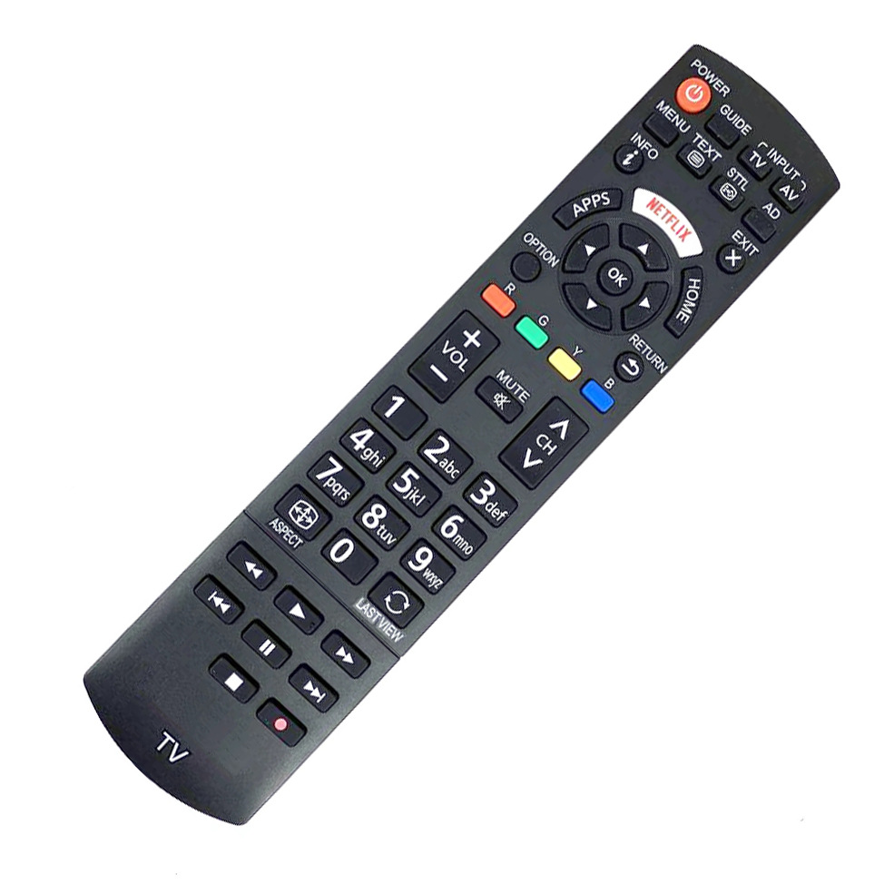 原rc1008t 适用于松下电视遥控器 带 netflix键 n2qayb001120