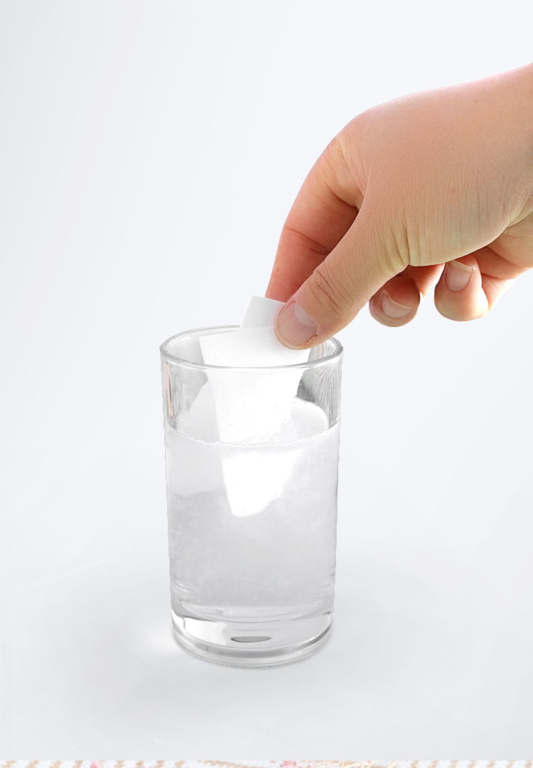 泡泡纸洗衣片去污渍清洁鲜亮护衣30片盒装机洗手洗清水洗衣纸片剂