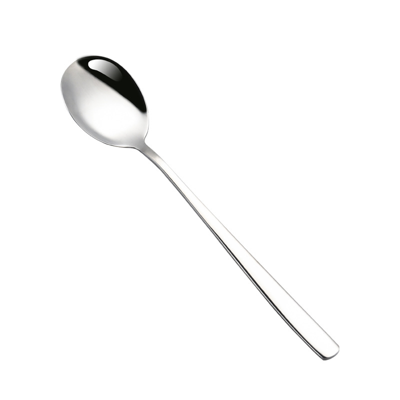 304 Stainless Steel Spoon Fork Korean Ins Style Spoon Internet Celebrity Tableware Good-looking Home Ladle Thickened Soup Spoon Fork