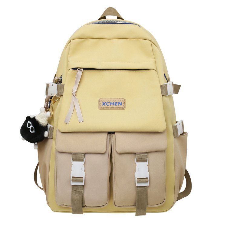 INS Japanese Style New All-Match Schoolbag Female College Student Japanese and Korean Junior and Middle School Students Backpack Large Capacity Simple Backpack