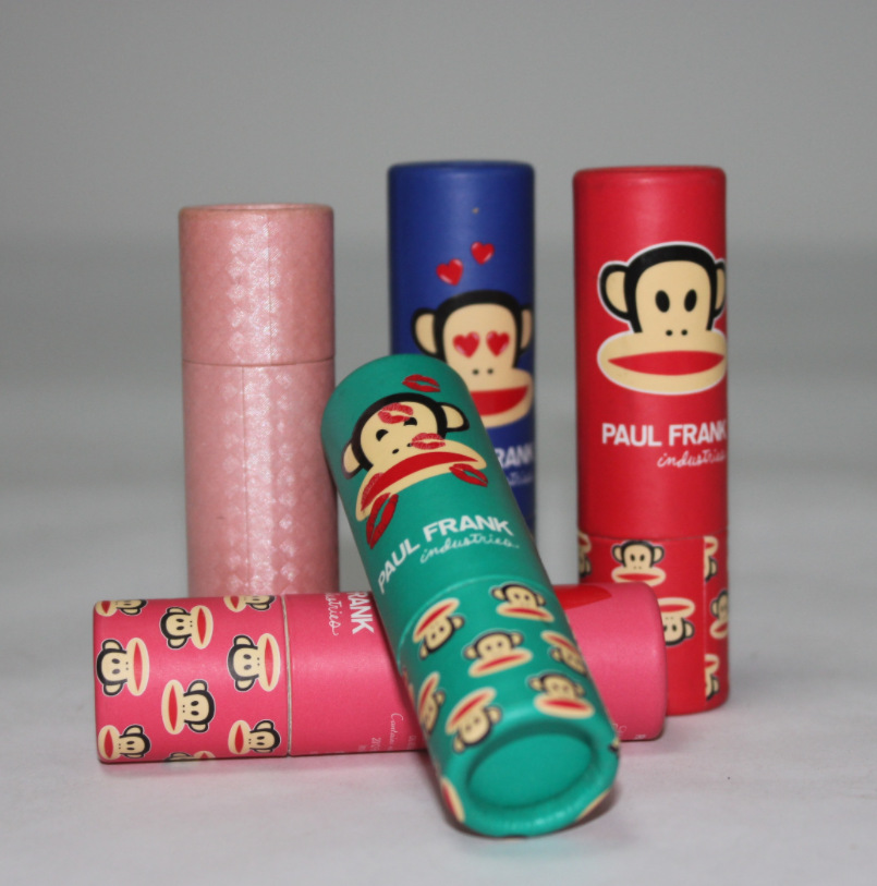 厂家生产 口红纸管 螺旋环保口红纸筒 创意定制唇膏纸罐圆形包装