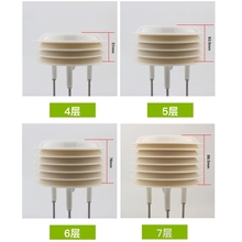 气象站百叶箱扬尘监测百叶盒光照二氧化碳温湿度pm2.5风速传飞之