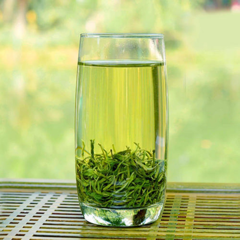 崂山绿茶2021新茶青岛特产手工炒青豆香浓郁高山云雾日照茶叶