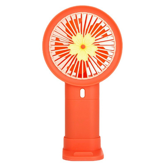 2022 New Daisy Handheld Desktop USB Rechargeable Fan Mini Portable Phone Stand Mute Pocket Fan