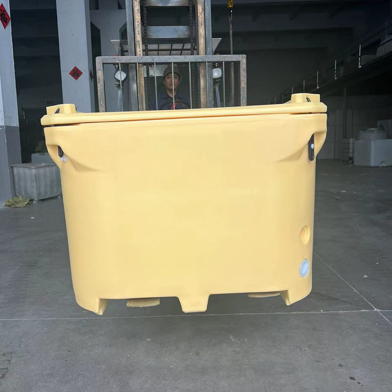 滚塑方形保温箱冰块运输桶海鲜包装桶双层保温桶运输箱食品户外