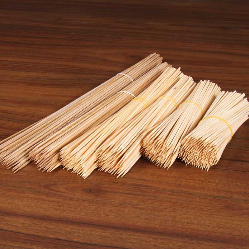 竹签批发烧烤竹签小吃竹签一次性竹签烧烤签子竹签批发烤肠炸串签