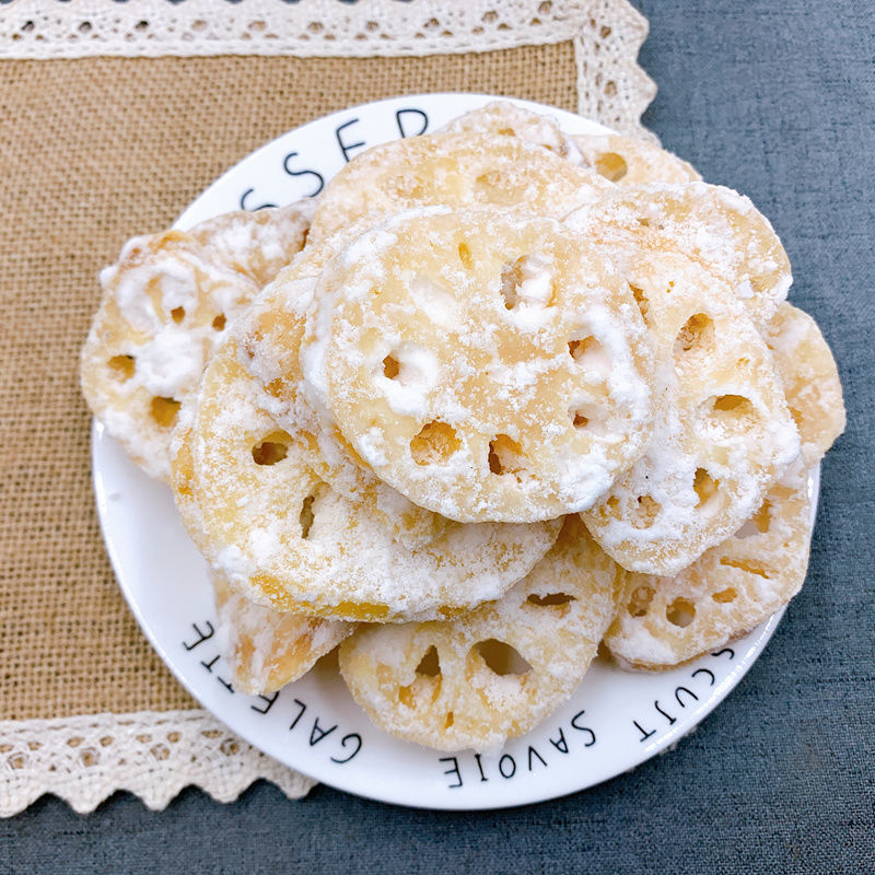 冰糖莲藕办公休闲零食莲藕糖袋装综合果蔬水果干蜜饯零食小吃特产