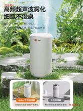 Hulker加湿器迷你家用轻音 大雾量办公室小型车载加湿器双喷桌面