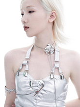 玫瑰公约多功能抽拉项链女小众设计原创高级感Y2K甜酷锁骨链辣妹
