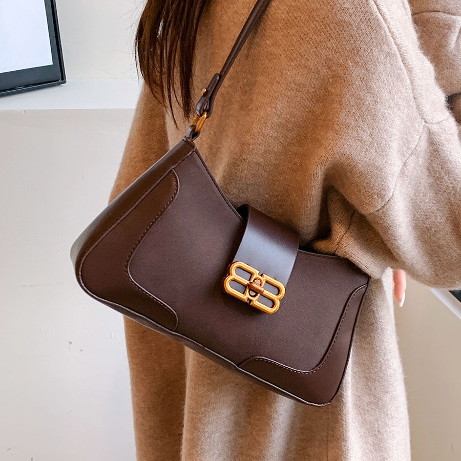 小众包包女2024跨境新款bags潮磨砂纹质感斜跨包洋气单肩小方包