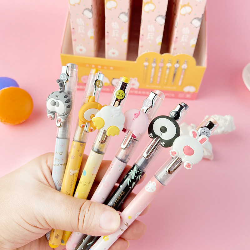 晨光萌屁屁系列直液式笔盲盒arpm2406黑05