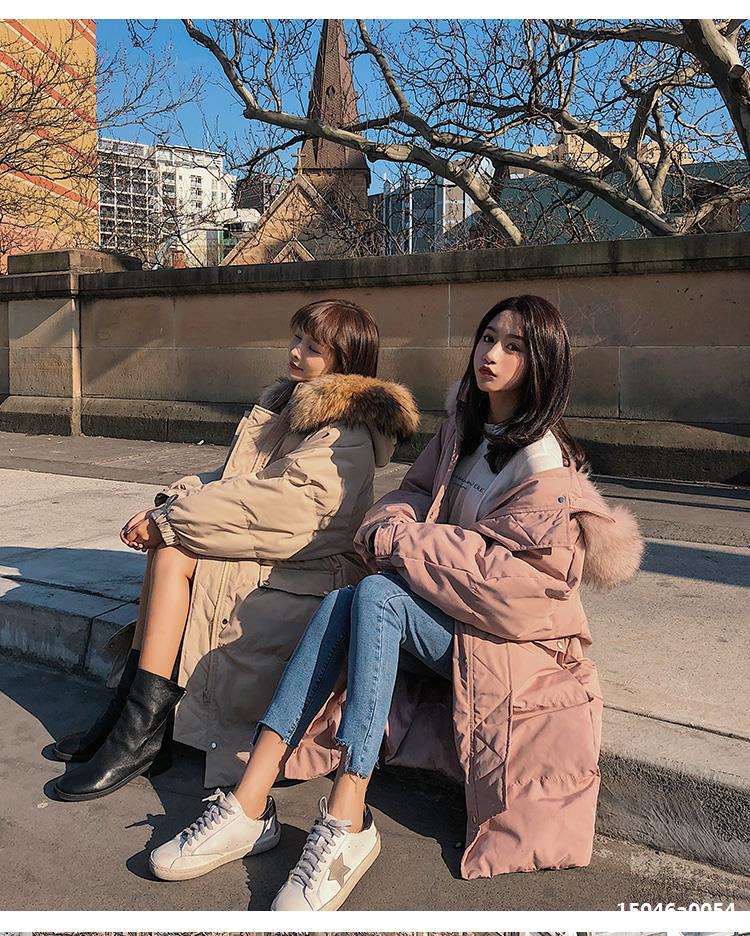 闺蜜装棉衣女中长款2020冬季新款姐妹装加厚韩国棉服棉袄学生外套