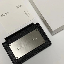 matin kim 韩国设计师品牌matinkim经典款简约实用真皮卡包零钱包
