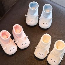 春秋冬软底婴儿鞋男女宝宝不鞋6一12个月0-1岁棉鞋学步儿