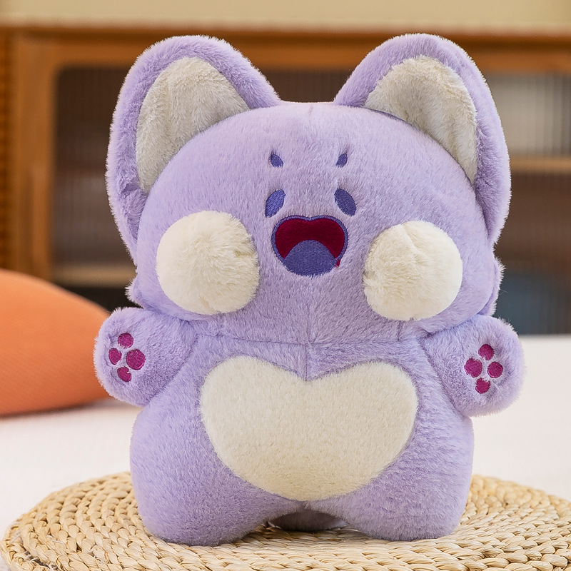 抖音网红同款天使嘟嘟喵猫咪公仔可爱毛绒玩具女生儿童睡觉抱枕