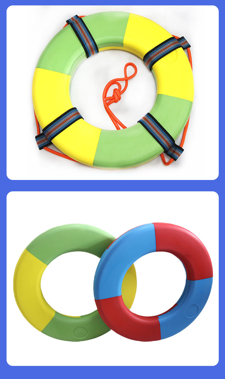 供应eva彩色救生圈成人儿童户外水上漂流 游泳圈环保免充气