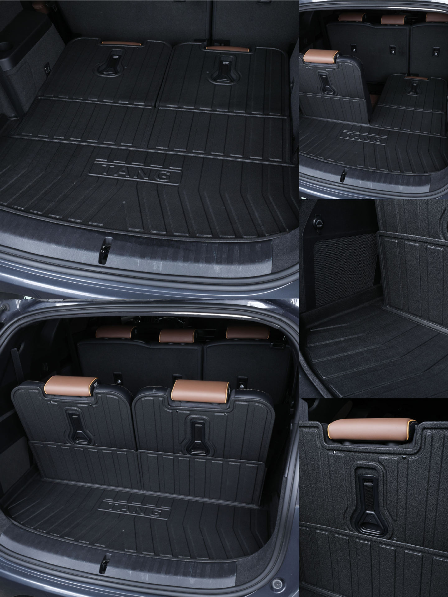 dmi尾箱垫背靠垫tpe内饰改装件比亚迪后备箱垫