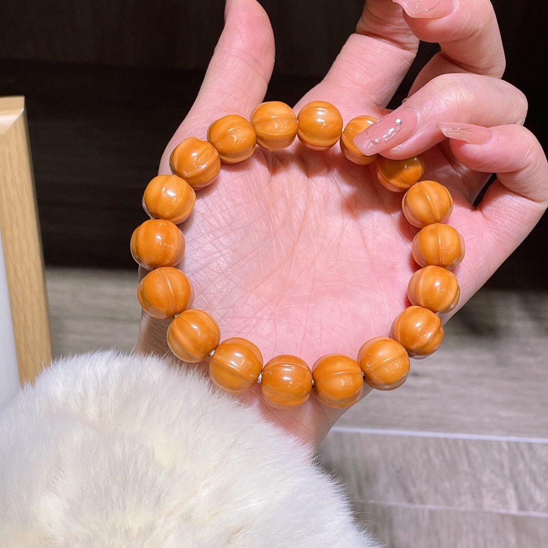 原创设计猴头鲨鱼背高端盘玩手串手链文玩时尚饰品小红书同款