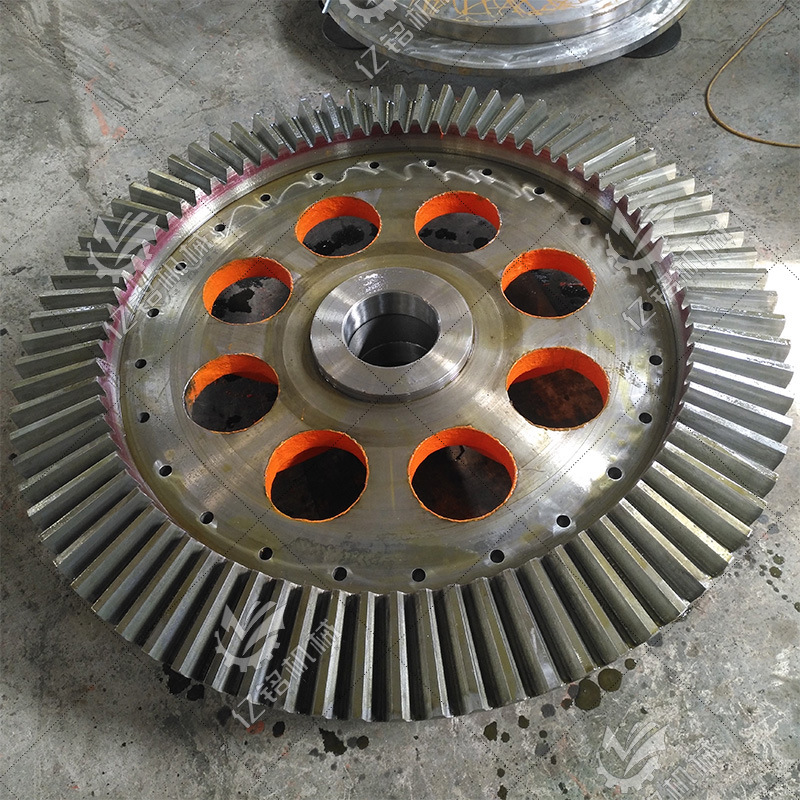 外贸出口45#钢伞齿轮 大模数齿轮破碎机锥齿轮直齿按需定制全加工