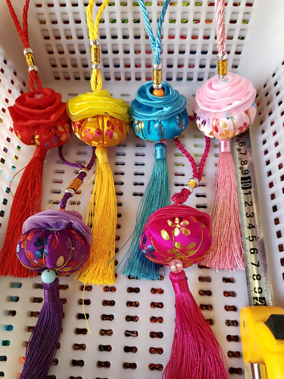 端午节新款平安七彩南瓜香包流苏挂件批发江湖五月节热卖活动礼品