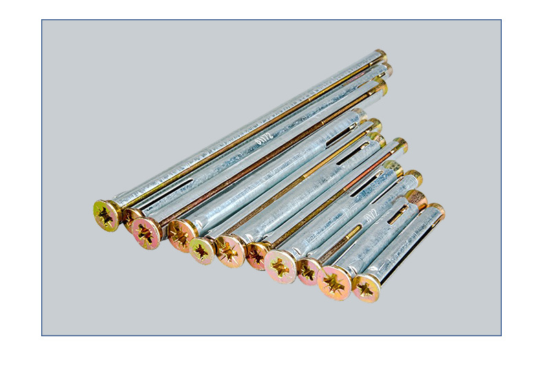 十字沉头膨胀螺丝 门窗螺丝 窗式壁虎膨胀螺栓门窗十字内膨胀螺丝