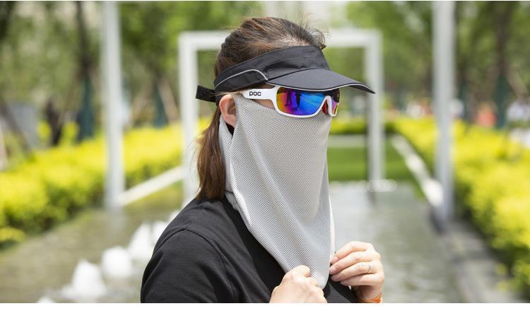 沙漠防沙防晒面罩男女夏季挂耳防尘面巾冰丝围脖套骑行魔术头巾