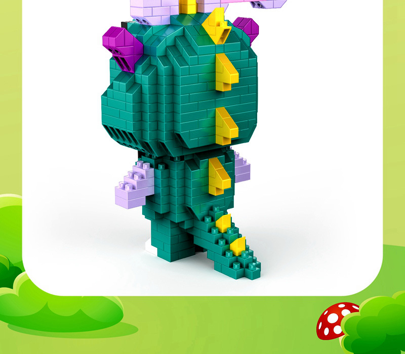 予高杰拉托尼模型星岱露小颗粒积木 兼容乐高diy拼装积木玩具礼物