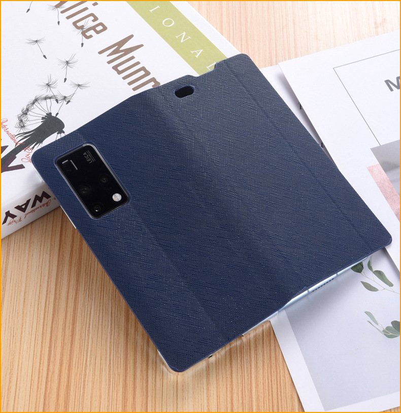 适用于华为matex2手机套x2手机壳折叠屏5g左右翻支架款皮套保护套