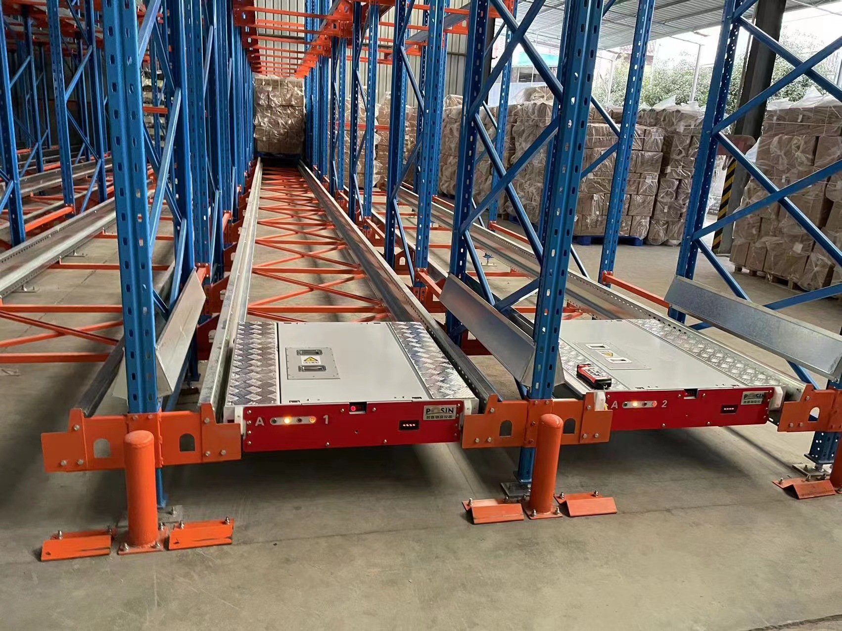 首嘉智能穿梭车货架配套穿梭车可非标穿梭车配套货架