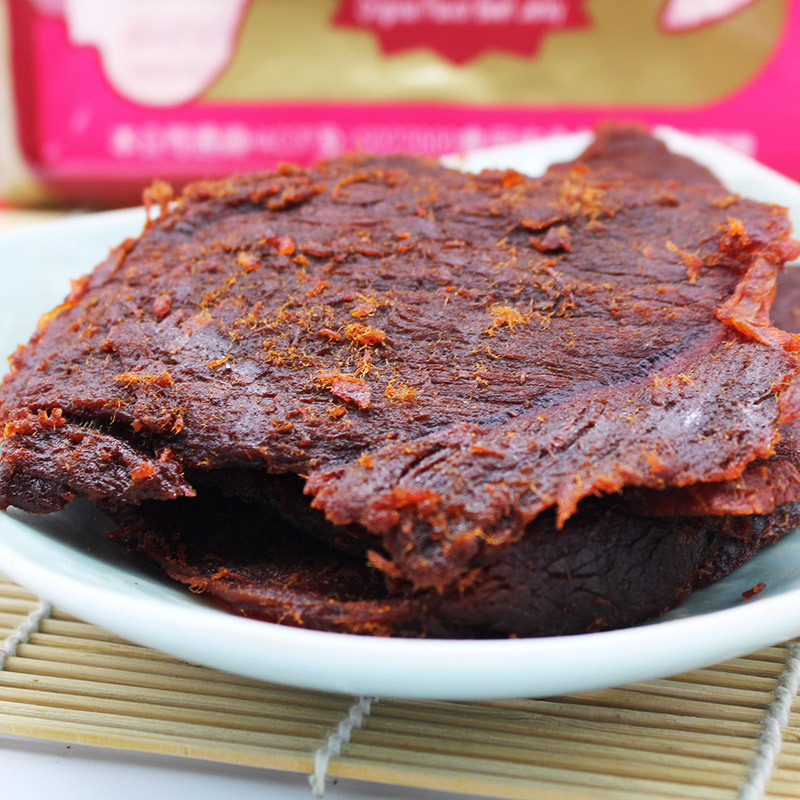 中国台湾风味金门高坑牛肉干风味高粱手撕牛肉乾下酒菜网红720克