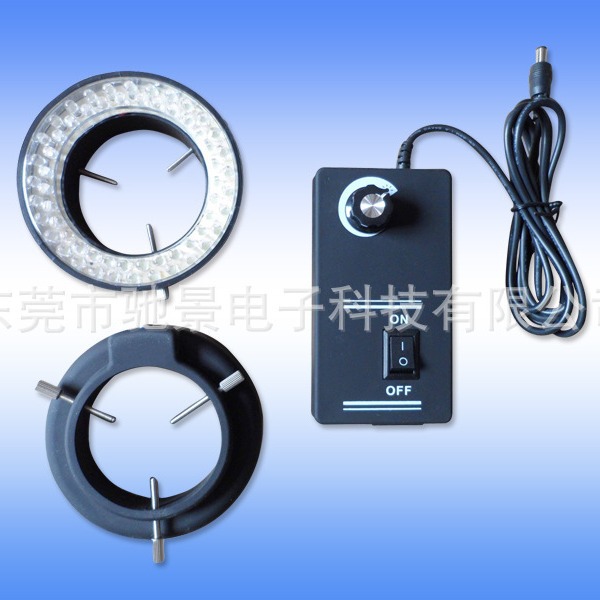 常规好品质-56颗内径61MM体视显微镜可调LED灯环形光源视觉聚光