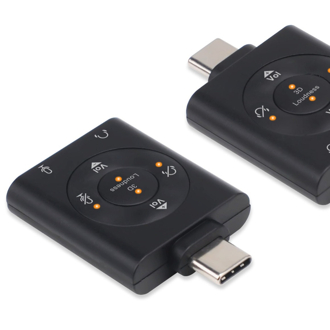 2024新款 type c dac转接头aux 带麦克风接口 mac ios安卓兼容