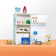 冰箱模型 道具娃娃微缩迷你小冰箱厨房桌面可爱小摆件玩具热