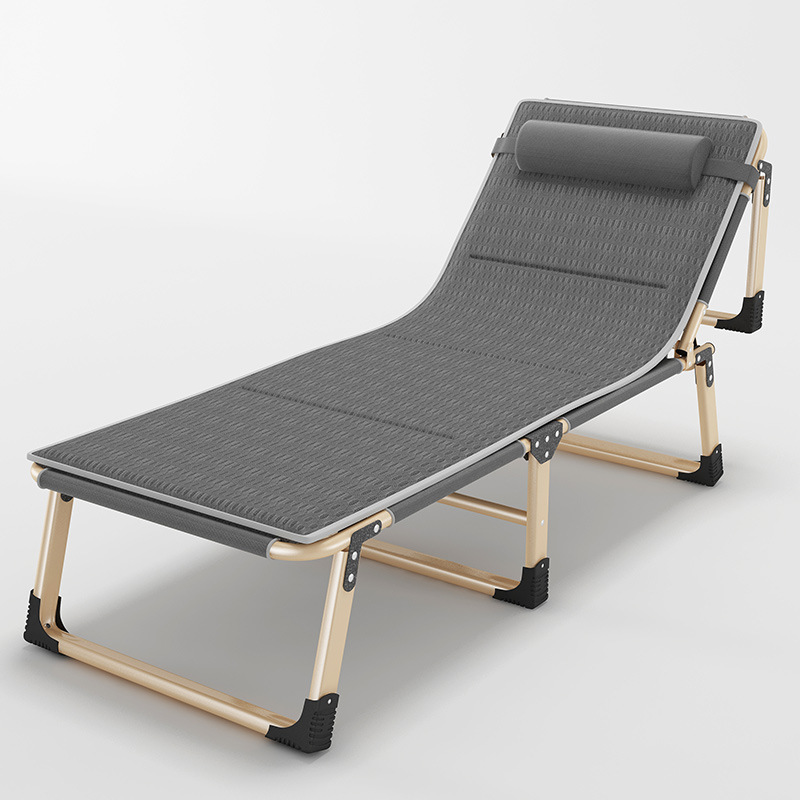 办公室午睡床迷你躺椅午休小巧折叠床单人结实耐用睡觉神器便携款