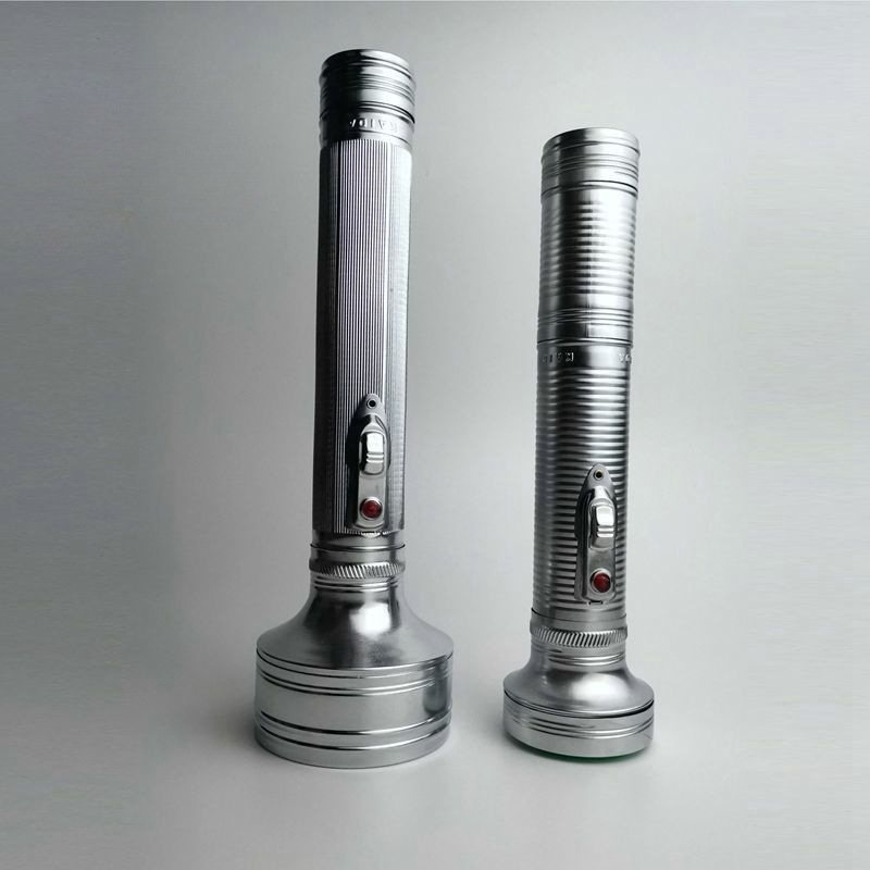 怀旧铁质铁皮三节一号电池老式手电筒-阿里巴巴