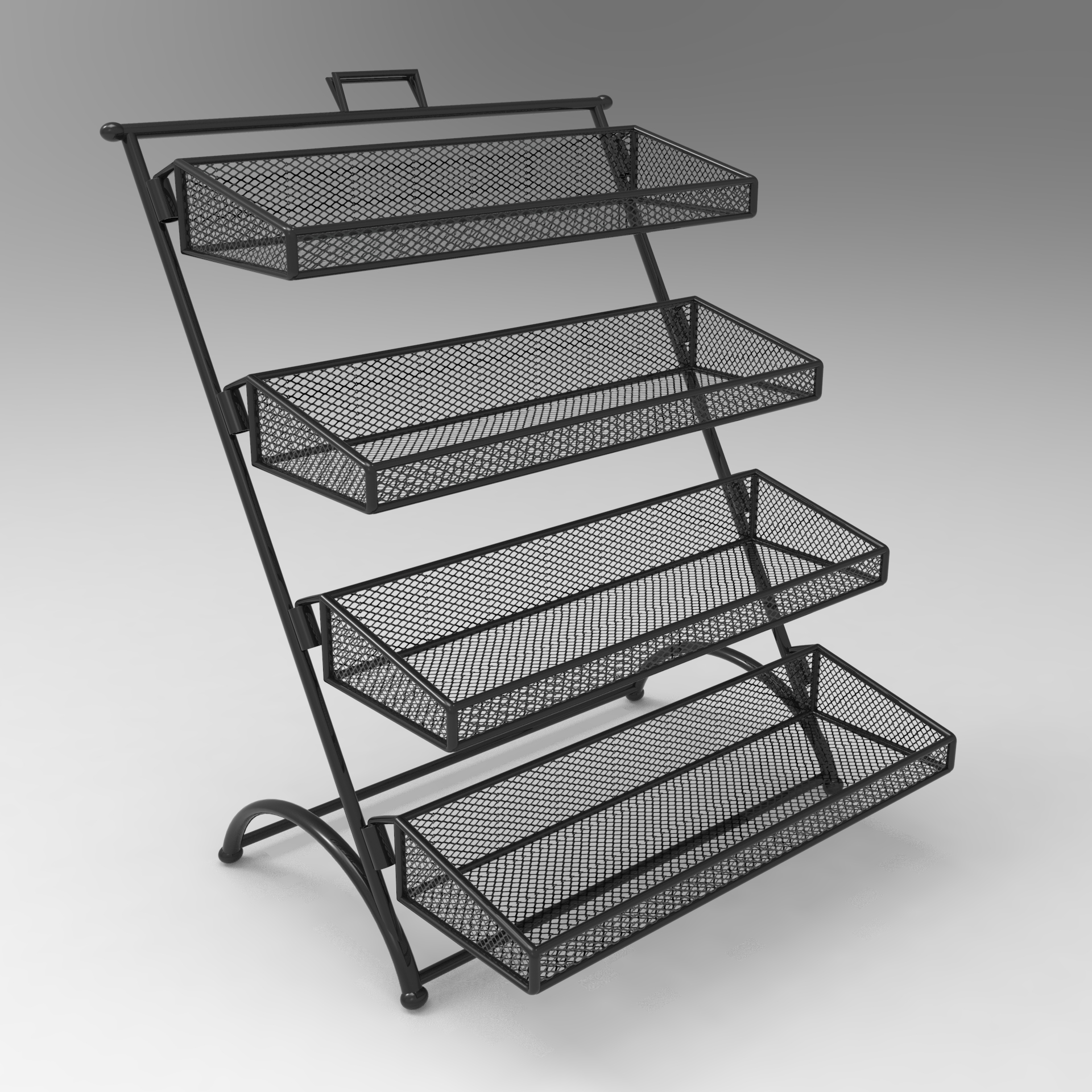 柜台槟榔零食陈列展示架口香糖置物架小型货架子收银台吧台桌面包