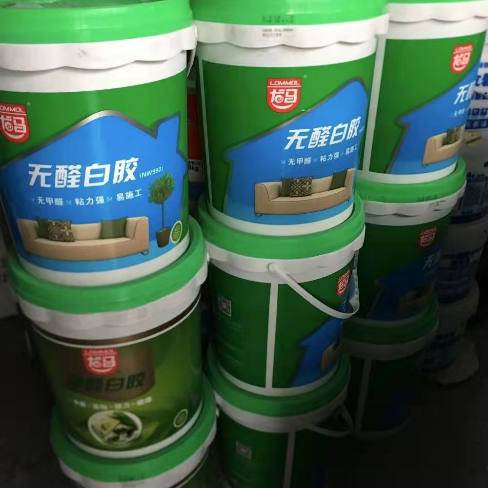 龙马无醛白乳胶符合环保胶水家具木工白乳胶桶装深圳可以送货上门