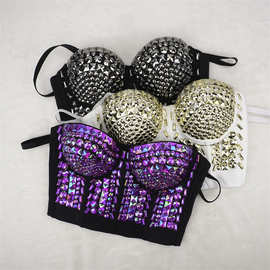 铆钉 性感 胸罩