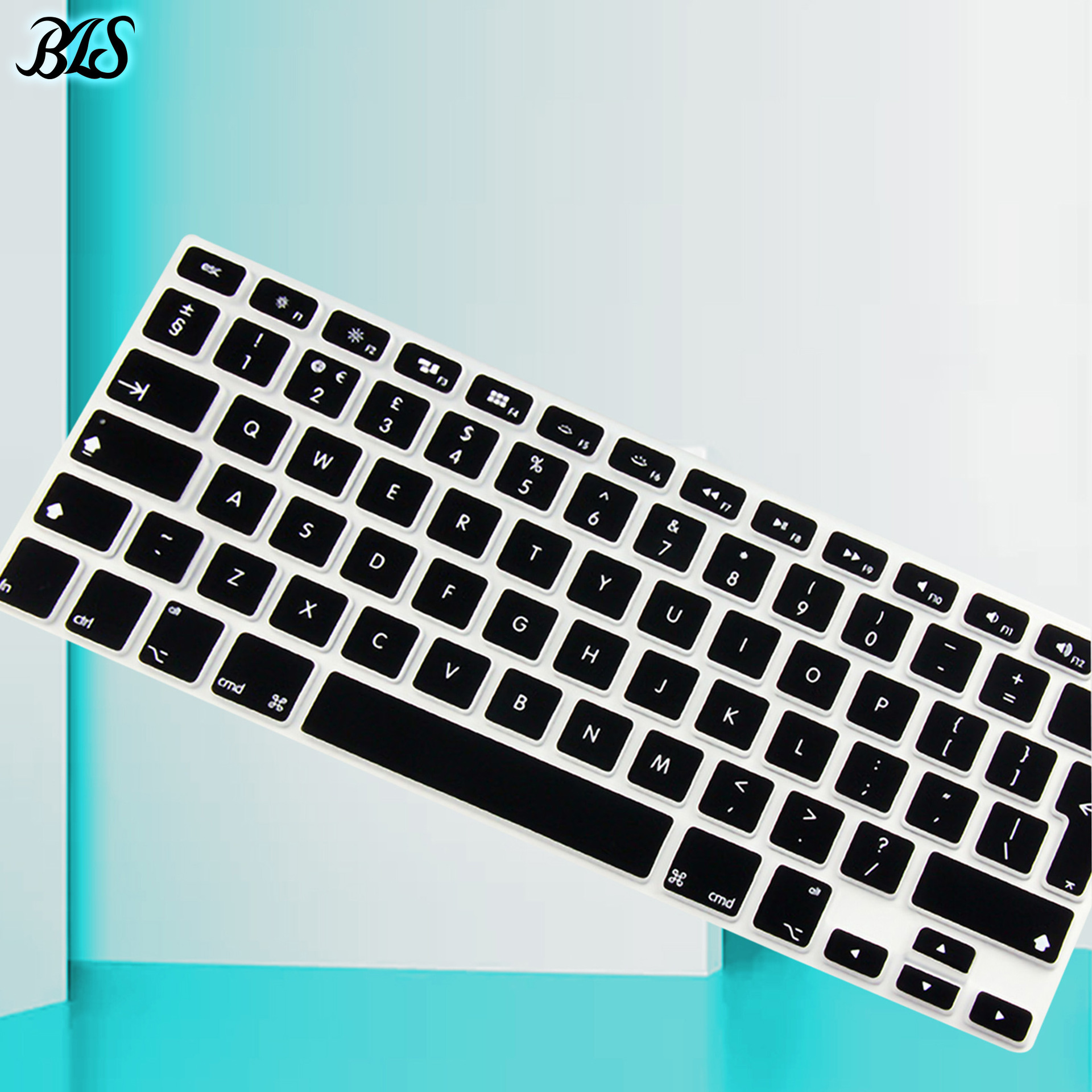 适用笔记本键盘苹果贴膜欧版保护膜 macbook pro13日版硅胶键盘膜