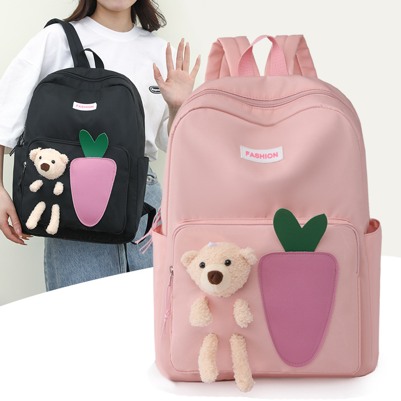 New Women's Cartoon Fashionable Backpack 2023 Summer New Backpack Online Red Hot Sale Large Capacity Wholesale