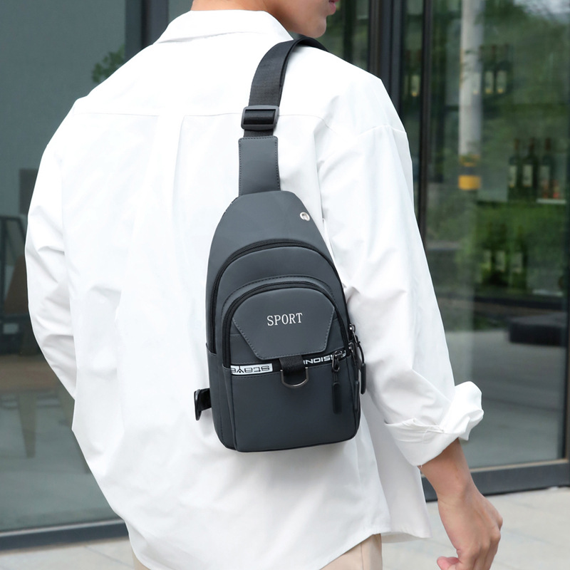 Quality Men's Bag New Chest Bag Travel Bag Messenger Bag Shoulder Bag Large Capacity Mobile Phone Bag Men One Piece Dropshipping