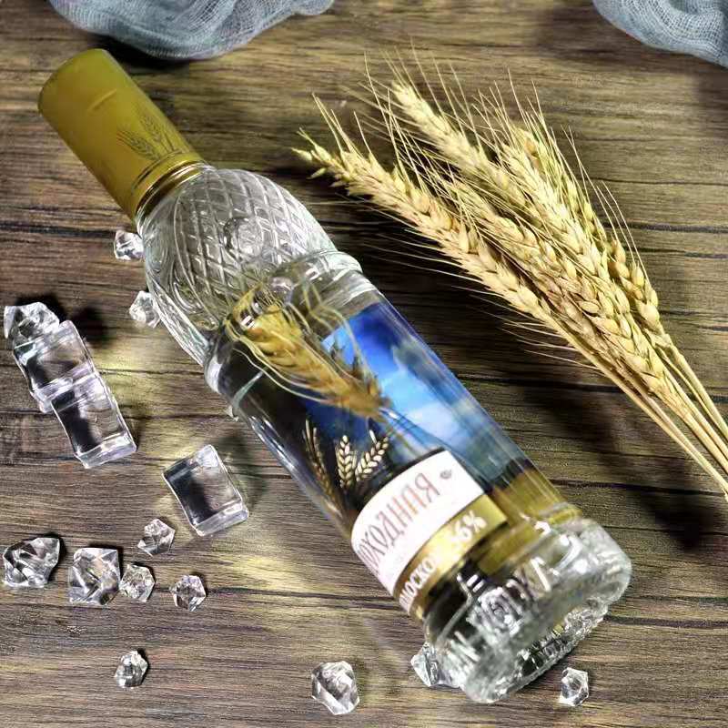丰收牌小鸟麦穗伏特加500ml56度高度烈酒洋酒乌克兰原装进口