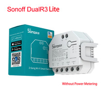 Sonoff DUAL R3/Lite 双向继电器智能开关卷帘门窗控制开关语音