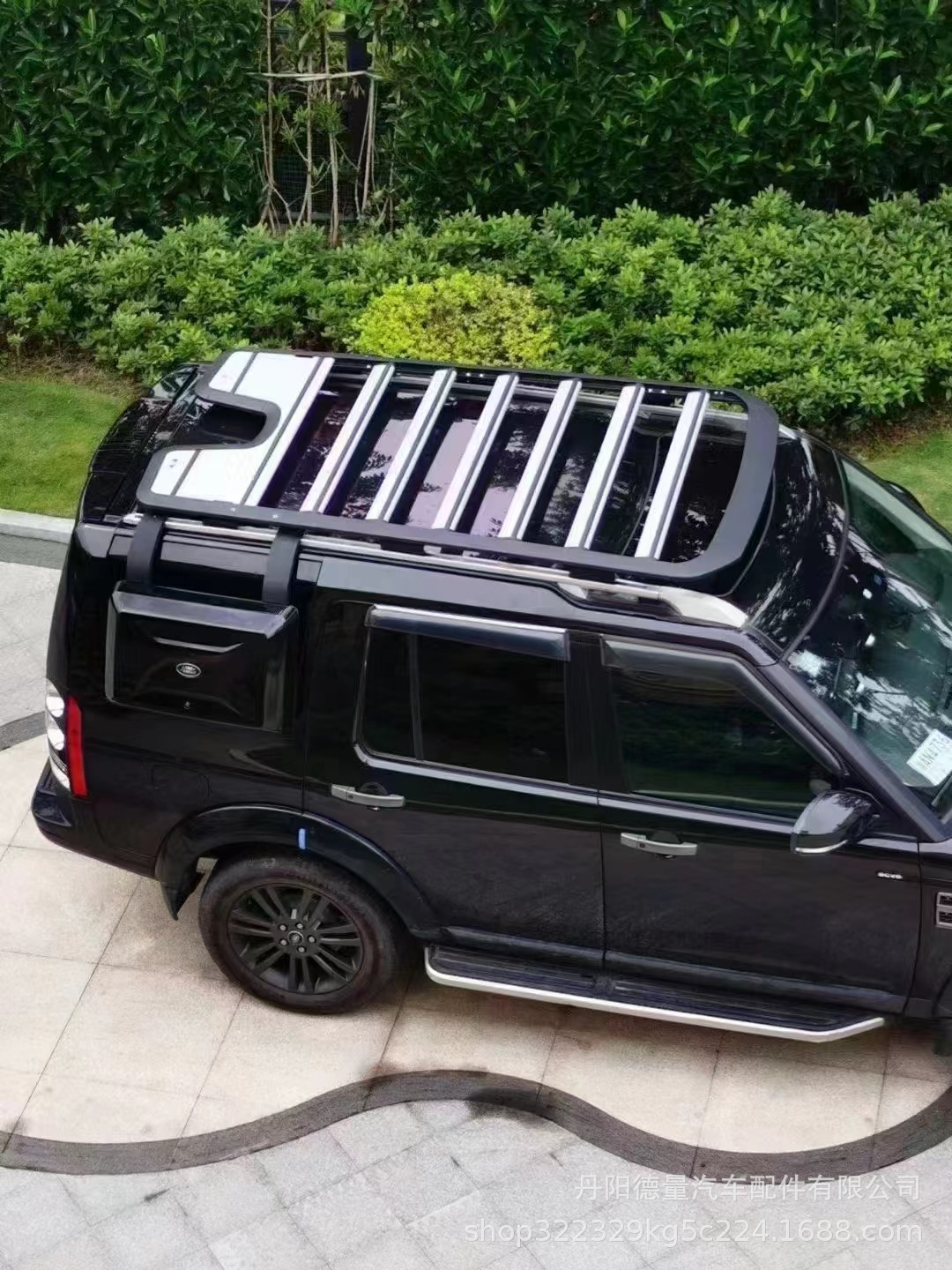 Cross-Border Roof Luggage Rack Suitable for Land Rover Discovery 4 Luggage Frame Ladder Schoolbag Discovery 4 Roof Platform