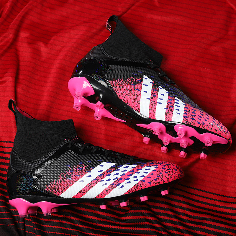 小李子刺客足球鞋男女款tf碎钉成人ag长钉刺客儿童学生专业训c罗