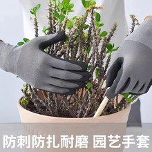 采摘专用手套防刺割防扎防水防滑劳保耐油胶皮工作钓鱼手园艺钓鱼